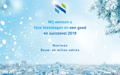 Noorman Bouw- en milieu-advies wenst u fijne feestdagen!
