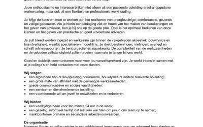 Noorman Bouw- en milieu-advies heeft nieuwe vacatures